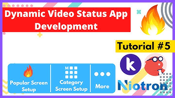 #5 Dynamic Video Status App Dev: Earn $50 Daily | Popular Screen  Category Screen | Kodular Aia File