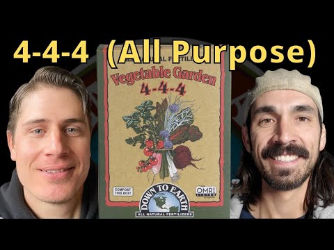 4-4-4 All Purpose Fertilizer Down to Earth