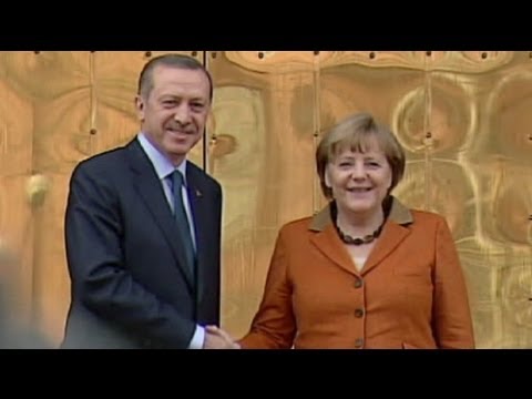 Almanya Başbakanı Merkel Ankara'da