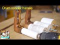 Drum sander handle