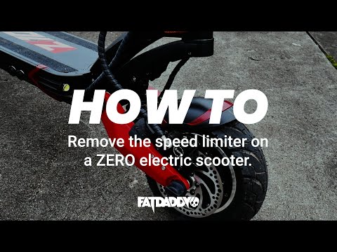Rcb Electric Scooter R10x Speed Limiter Removal