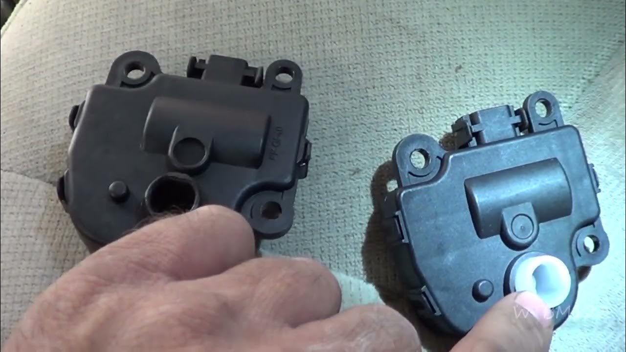 Chevy Impala Recirculating door Actuator Sound and Replace - YouTube