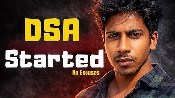DSA Started | No More Overthinking, Let’s Do This Together