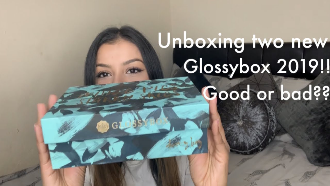 Unboxing 2 new glossybox 2019 | November glossybox | mystery box 2019 | Christmas Unboxing