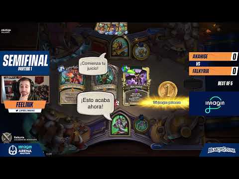 imagin Arena Masters - Temporada 2 - Semifinales con Feelink - Hearthstone