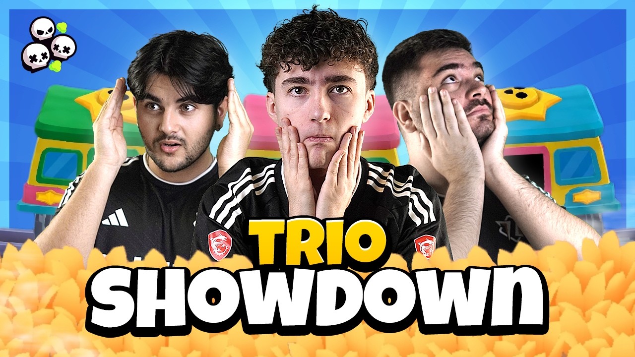 3vs3 World Champions playing Trio Showdown for the First Time | Brawl Stars