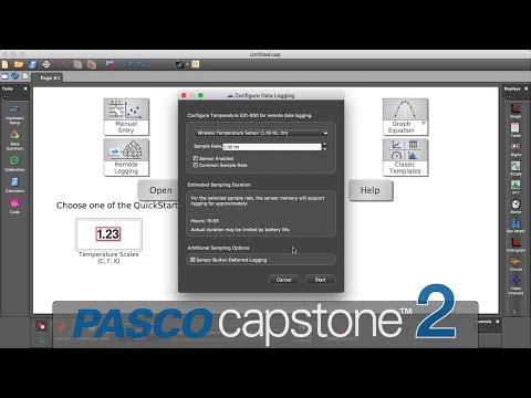 pasco capstone please wait when opening file