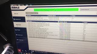 MAHLE TechPRO Data Display Speed FAST!