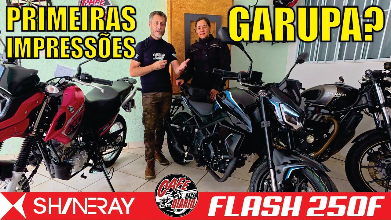 Primeiras Impressões e Garupa | Shineray Flash 250F 