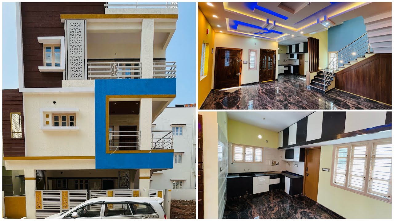 25*40 Dimension East Facing 3BHK Duplex House for Sale Bangalore