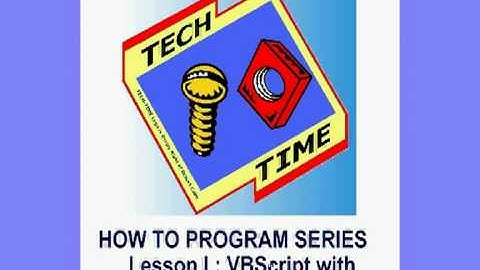 VBS SQLTutorial RCOBB Part1