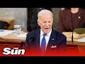 Biden HECKLED at SOTU speech as he rips Putin’s invasion & Ukraine ambassador tears up