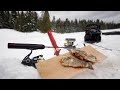 *Wild Trout* Remote Catch and Cook in the Snow