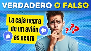 ¿Podrás responder si es VERDADERO o FALSO? 👍👎 #quiz #trivia o#culturageneral