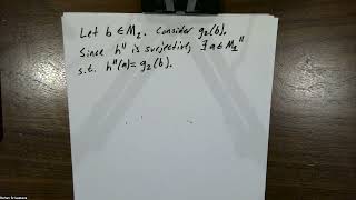 UNT Math: MLA3A11: The Short Five Lemma for R-modules