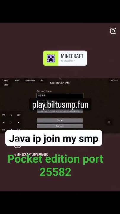 join Java+ pocket edition Bedrock survival SMP 24/7 online . - YouTube