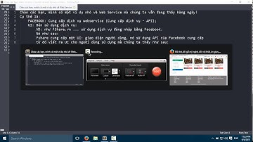 Ví dụ về Webservice: Phát triển phần mềm hướng dịch vụ
