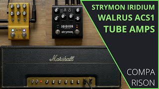 Walrus Audio ACS1 vs. Strymon Iridium vs. Tube Amps and miked Cabs - Audio Comparison (no talking)