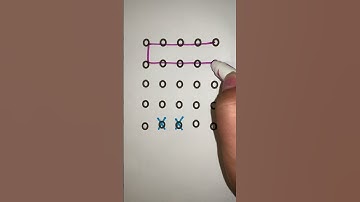 Puzzle game | connect dots with line | Brain Test #puzzlegame #braintest #shorts
