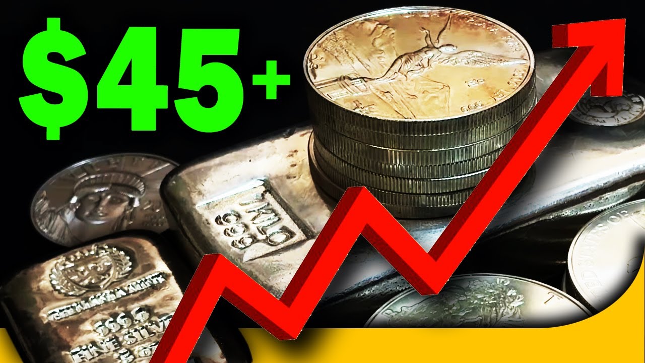 ВНИМАНИЕ! Цена на серебро выросла до $45! Возможно, это только начало! Вот почему!