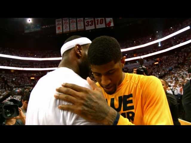 NBATogetherLive: Paul George and LeBron James duel in 2013 Eastern  Conference Finals