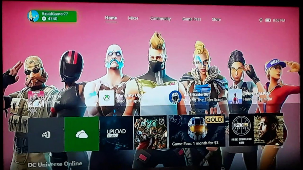 How to connect to the with an XBOX 1 S YouTube