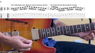 2 Hip Jazz Licks in 2-5-1 - 16th notes - Suhr ALT T Limited Edition