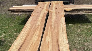 Milling a Maple Log | Sawmill