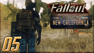 Fallout new california is coming out today with bug fixes and even
more content! in today's part, we make contact coach bragg, meet
ranger vargas he...