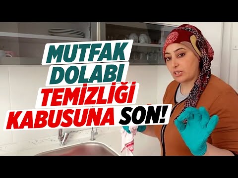 Mutfak Dolabı  Temizliği Nasıl Yapılır? 