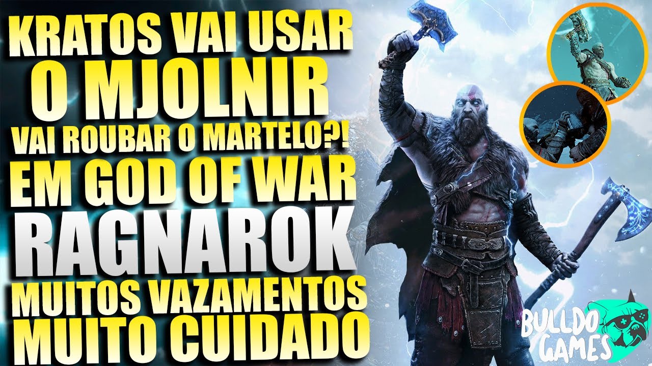 Martelo do Thor - Mjölnir - God of War Ragnarok