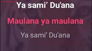 NISA SABYAN_YA MAULANA(ORIGINAL KARAOKE)