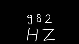 982 hz