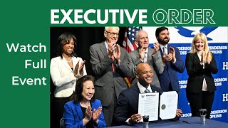 Executive Order Signing Implementing Maryland’s Climate Pollution Reduction Plan - June 4 (2024)