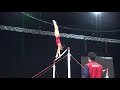 Sae Miyakawa's Gorgeous Front Double Pike Dismount, Training Day 1 - Gymnix 2016