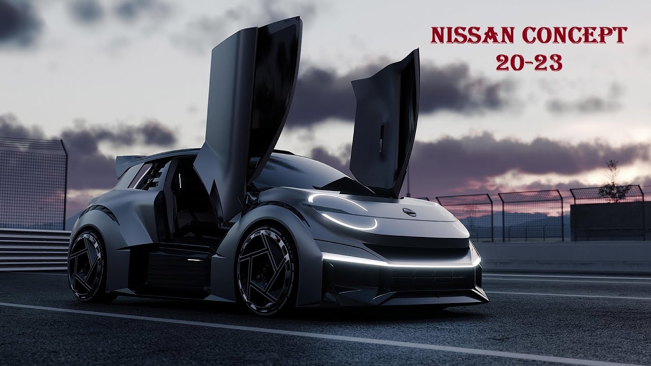 Nissan Concept 20-23 ⚡ Sporty Hatchback with a Cute Design and