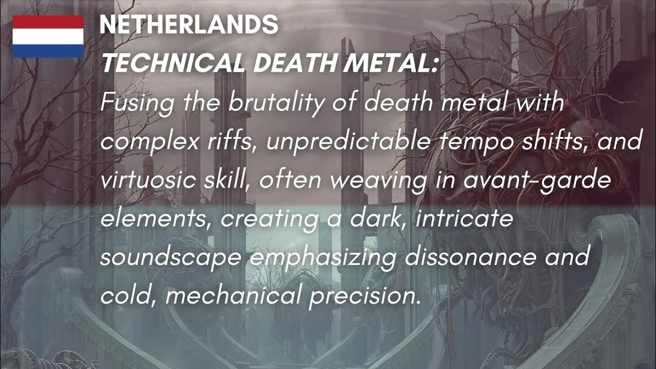Netherlands 🇳🇱 Technical Death Metal