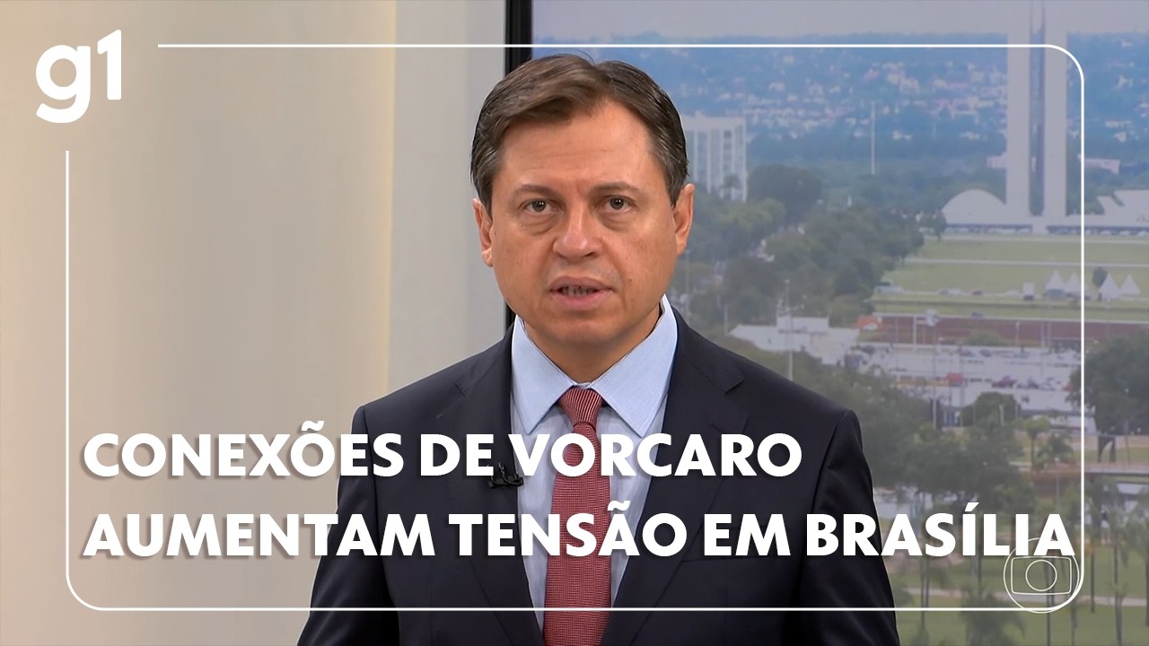 Gerson Camarotti analisa como as conexões de Vorcaro causam um ambiente de apreensão em Brasília
