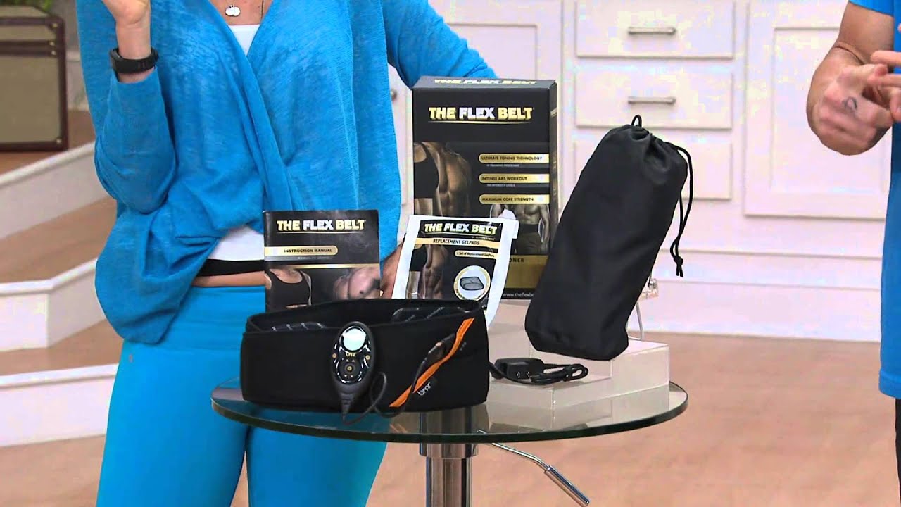 The Flex Belt Abdominal Toning Belt System with Kerstin Lindquist