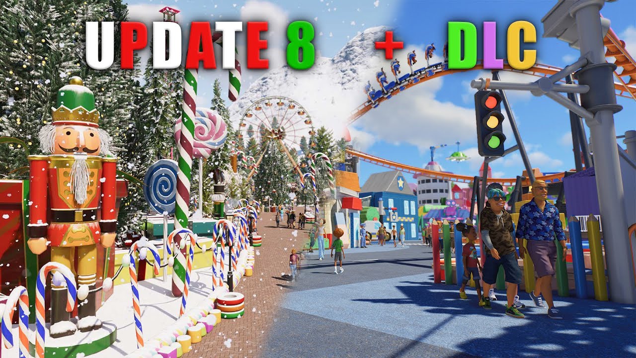 UPDATE 8 und neues Toy DLC | Planet Coaster 2