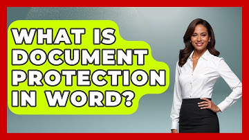 What Is Document Protection In Word? - Docs and Sheets Pro