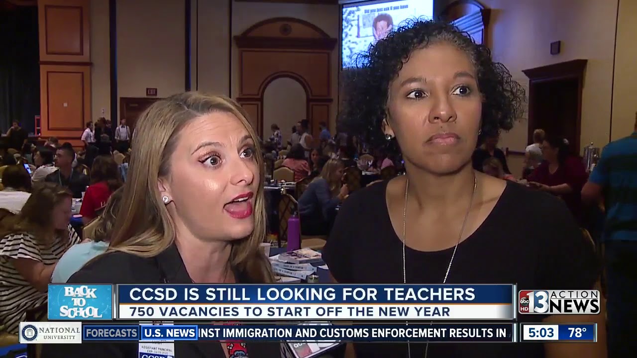 CCSD Teacher Shortage YouTube