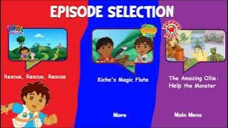 Nickelodeon Mission Adventures with Friends DVD Menu Walkthrough by Kiana Johnson