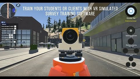 VR Simulated Survey Training System