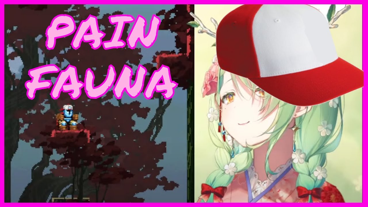Fauna copes with Pain by getting the Drip (Jump King) [Hololive]