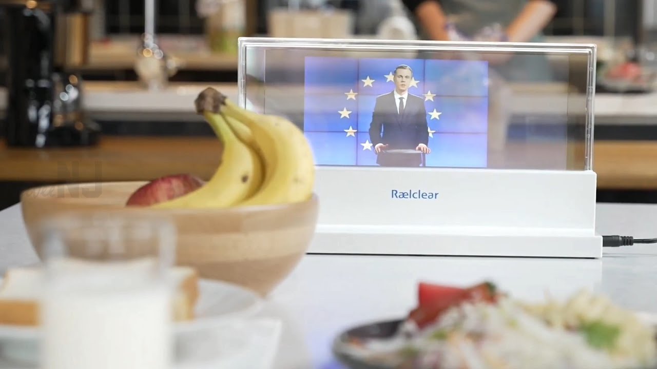 Amazing Transparent LCD Display You've Never Seen Before | 12.3" | Double Sided View | Rælclear