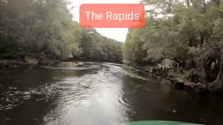 Dangerous rocks on the Withlacoochee River