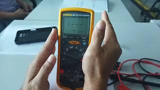 fluke insulation tester