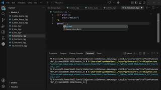 Python programming module 2 - 8. Functions 1