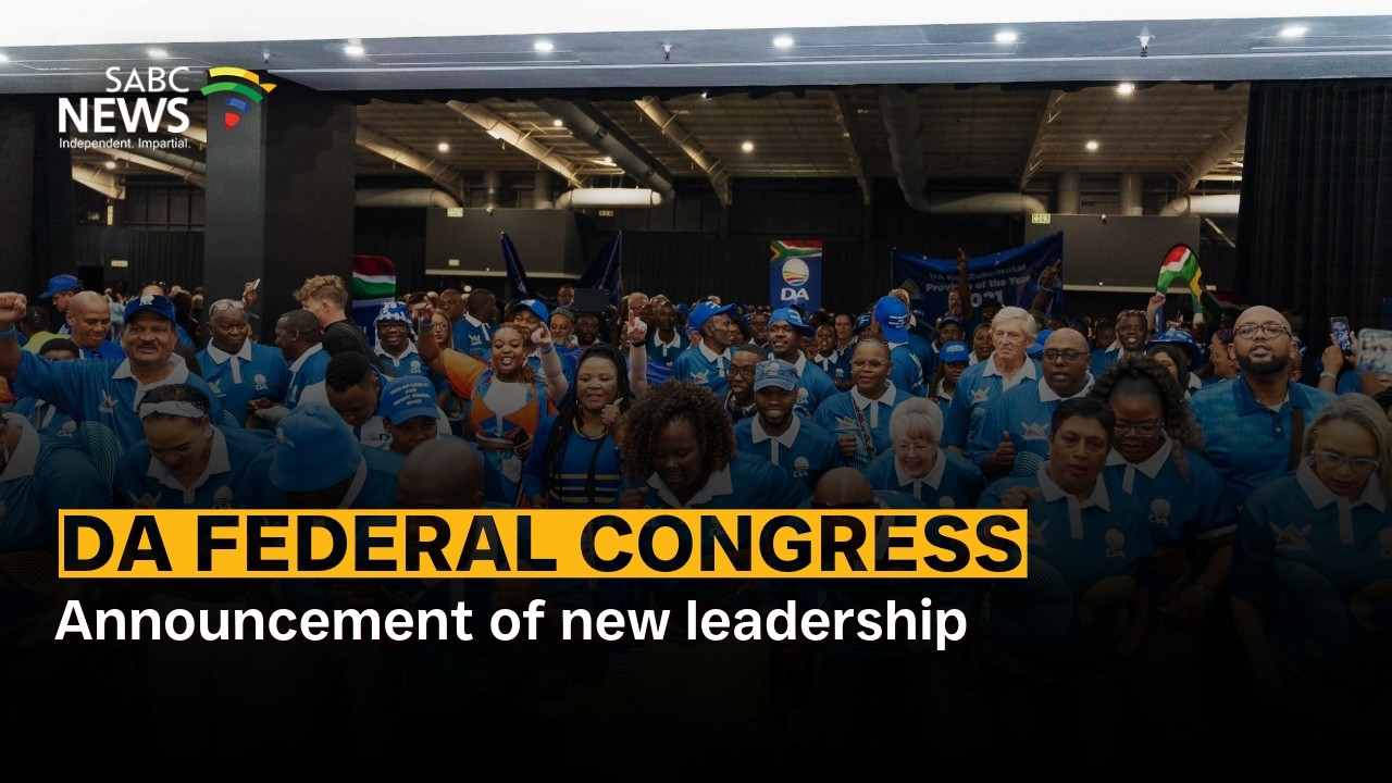 DA Federal Congress | Announcement of new leadership - YouTube